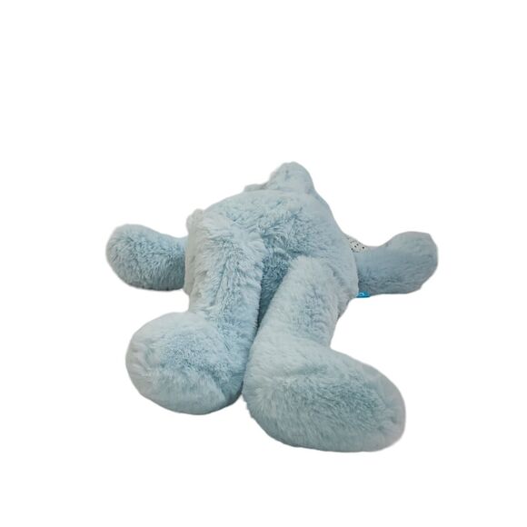 Manhattan Toys Plush Elephant Blue Stuffed Animal Polka Dot Ears 2020 14" - Picture 4 of 11